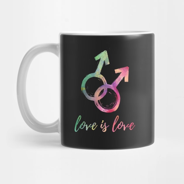 Love is Love Queer Rainbow by IllustratedActivist